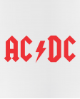 Puodelis AC/DC logo